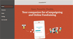 Desktop Screenshot of campaignion.org